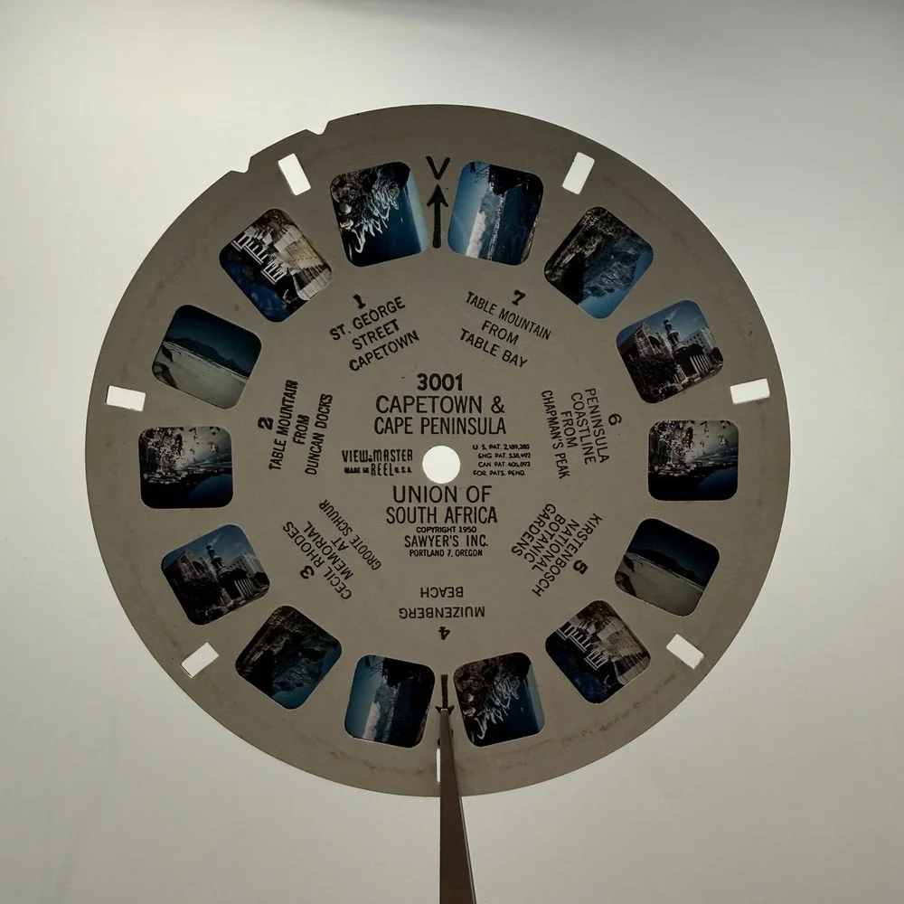 VTG Sawyer's View-Master Reel South Africa Zulu Victoria Falls Lot (3) 40's 50's